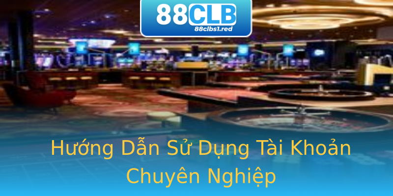 Hướng Dẫn Sử Dụng Tài Khoản Chuyên Nghiệp Hướng Dẫn Sử Dụng Tài Khoản Chuyên Nghiệp