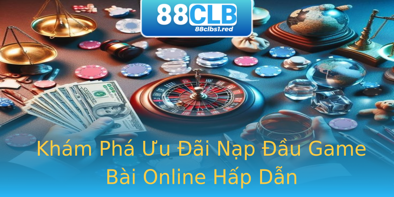 Khám Phá Ưu Đãi Nạp Đầu Game Bài Online Hấp Dẫn Khám Phá Ưu Đãi Nạp Đầu Game Bài Online Hấp Dẫn